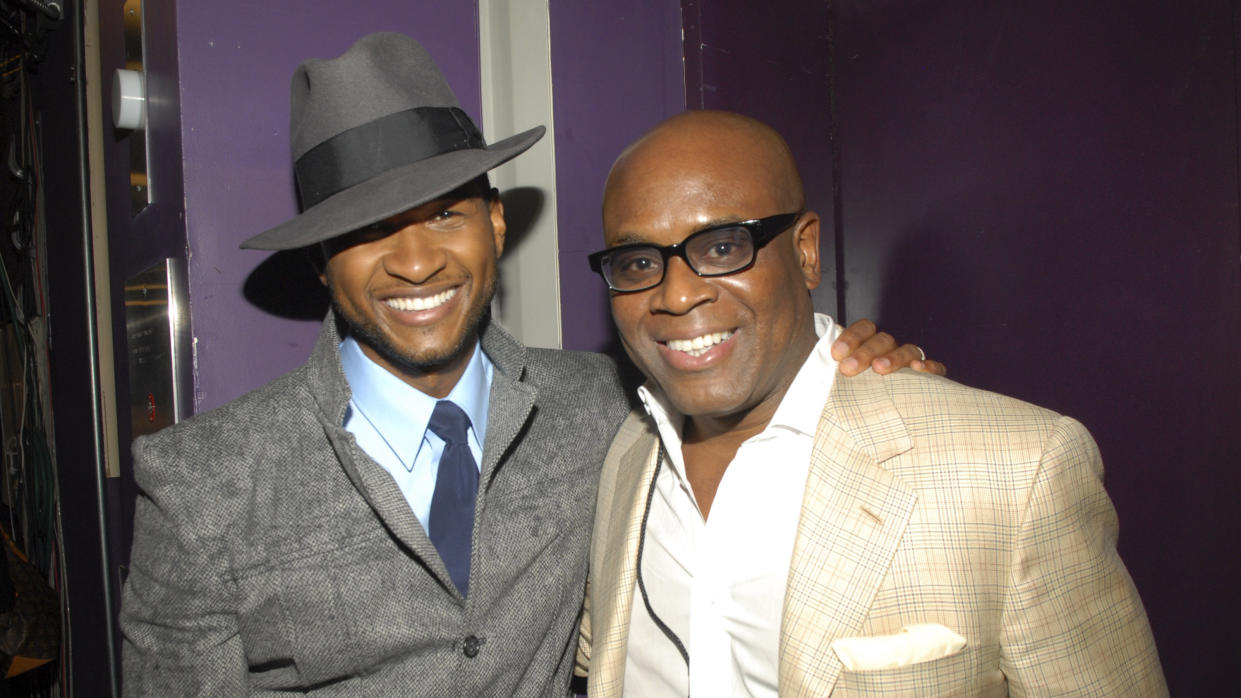 Usher and LA Reid