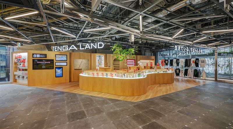 TENGA全新樂園概念店「TENGA LAND」4月17日插旗原宿新百貨東急PLAZA 「HARAKADO 」。（圖／品牌業者提供）