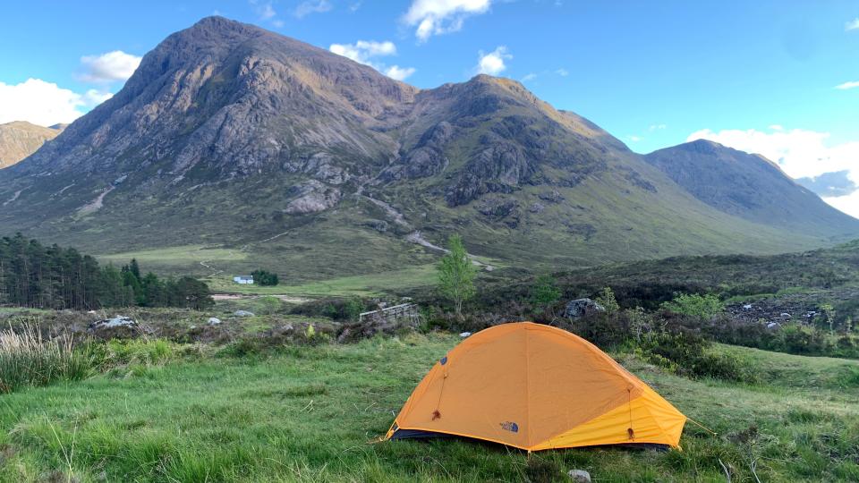 Camping in Glen Coe