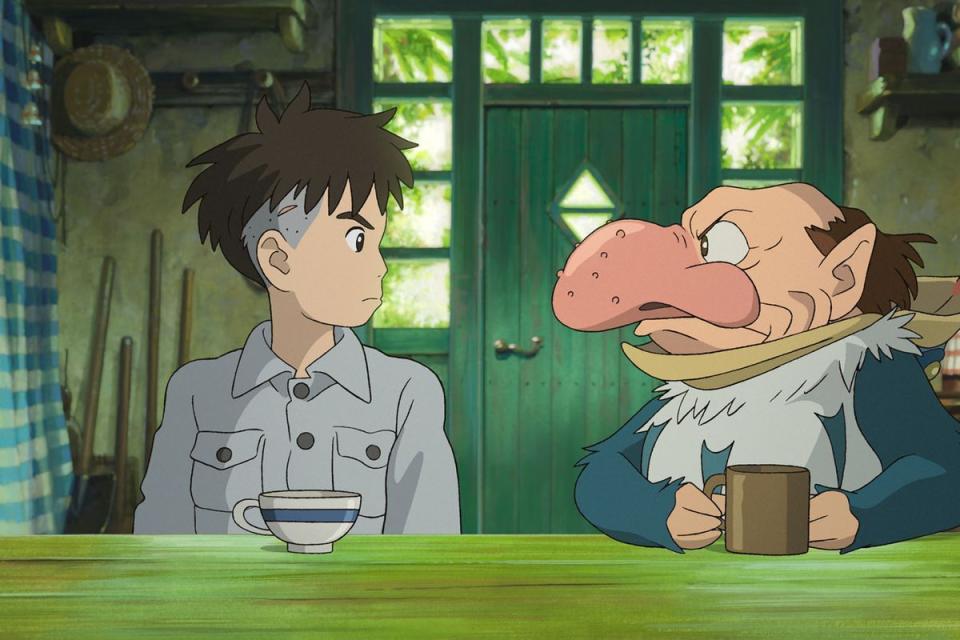 studio ghibli the boy and the heron