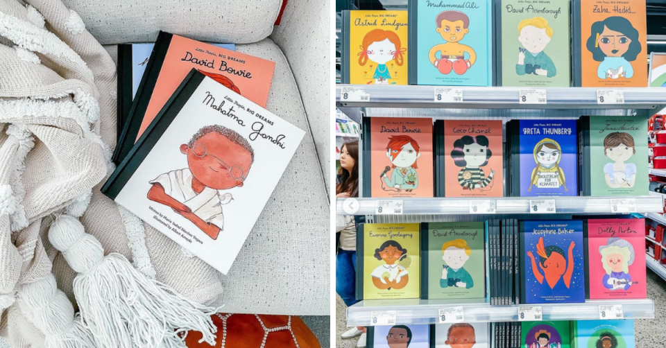 The Little People, BIG DREAMS series of kids books at Kmart. Photo: instagram/@missus_jef