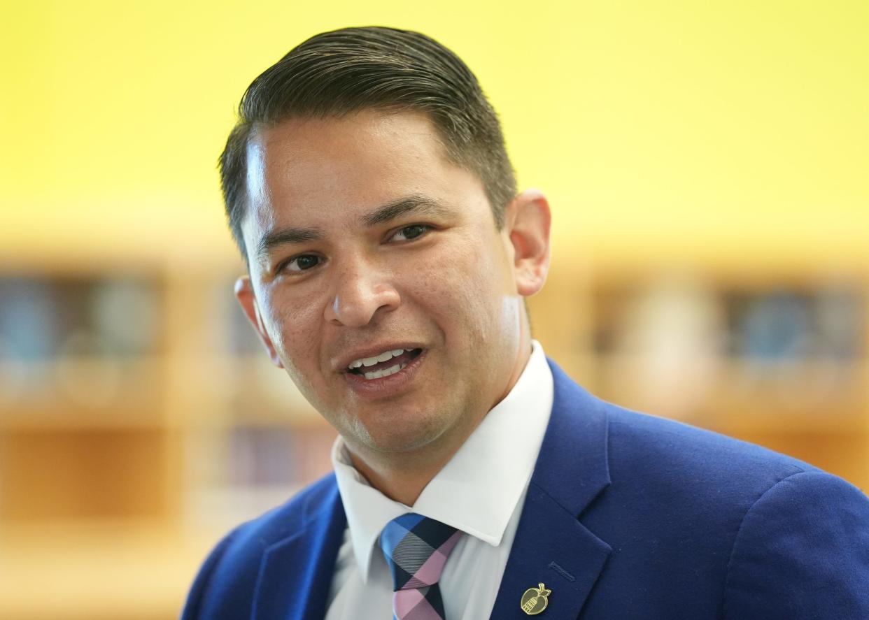 The Austin school board on Thursday night unanimously approved a contract for Matias Segura to become the district's superintendent. He has been the interim superintendent for the past year.