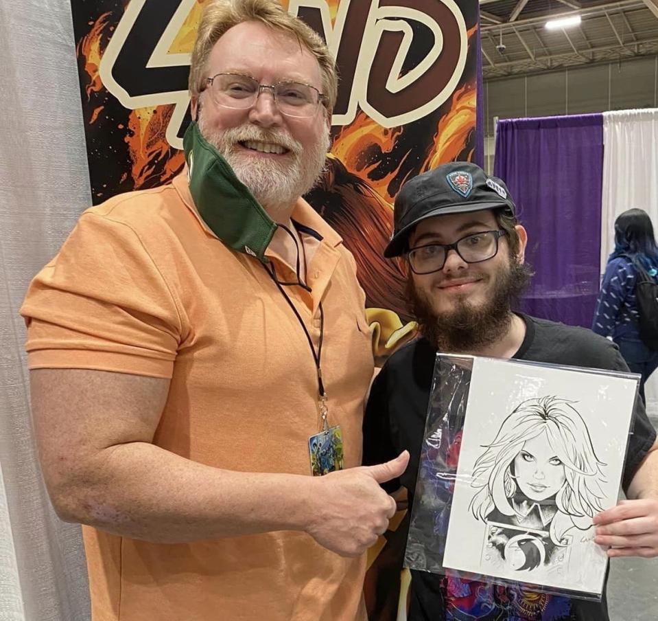 Illustrator Greg Land is among the artists and public figures appearing at the Lake County Comic Convention this Saturday.