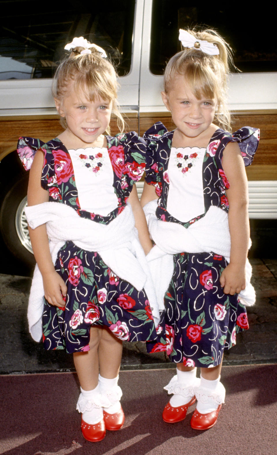 Mary-Kate and Ashley at the Universal Hilton Hotel in Universal City, California.