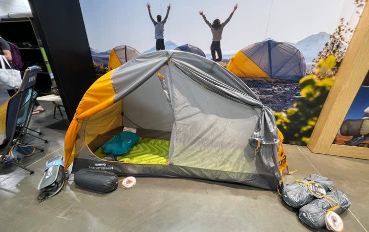 The Klymit Maxfield 1 is a roomy, thoughtfully designed ultralight tent