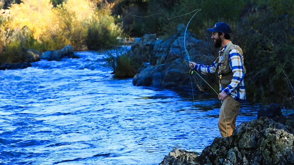 <p>Fly-fishing on the Bear River. (Photo: Voice of the Bear River) </p>