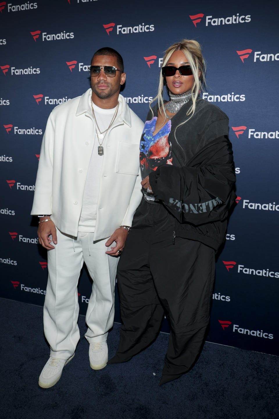 Russell Wilson and Ciara