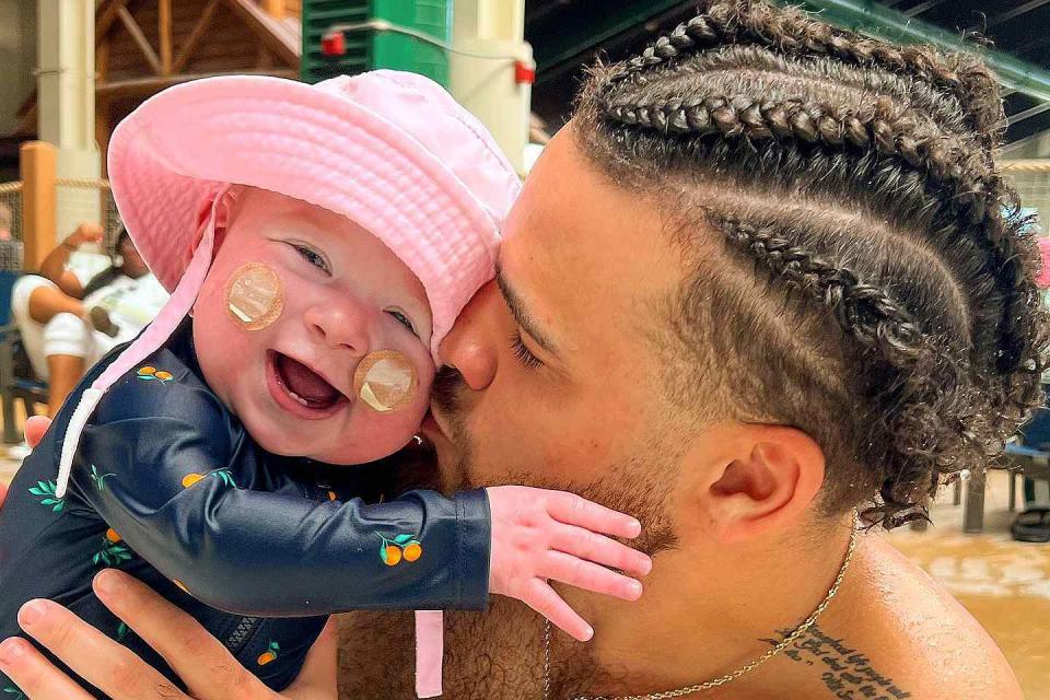 <p>Cory Wharton/instagram</p> Cory Wharton and daughter Maya Grace 