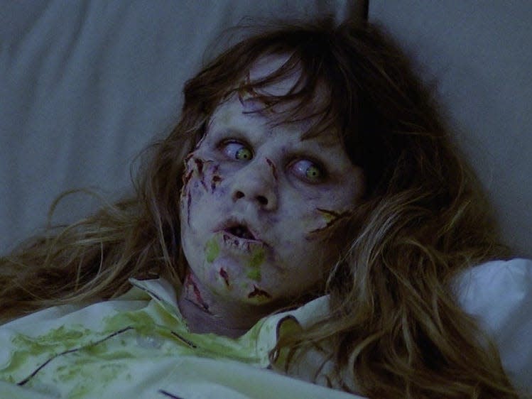 Linda Blair as Reagan in "The Exorcist."