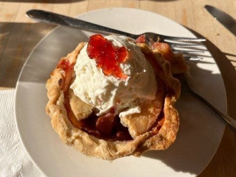 Pie at Ogden's North Street Diner.