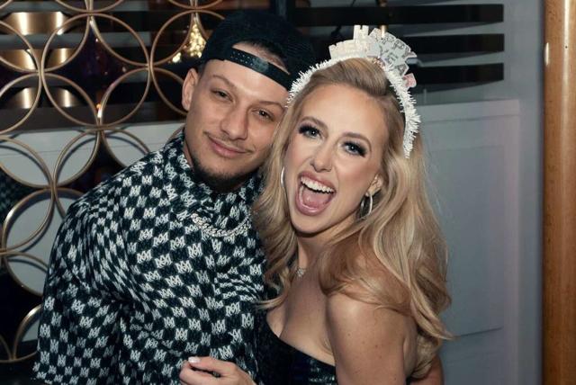 Patrick Mahomes and wife Brittany are a stylish pair at the