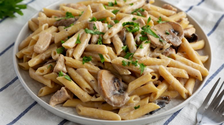 pasta in marsala sauce