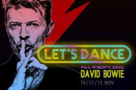 <p>Let loose and dance to the tunes performed in tribute to David Bowie. Paul Roberts, the former lead singer of The Stranglers will take to the stage at Ce La Vi, covering songs such as ‘Let’s Dance’, ‘Space Oddity’, ‘China Girl’ and more top hits from Bowie’s celebrated career.</p><p>When: 10-12 Nov, 8pm</p><p>Where: Ce La Vi, SkyPark at Marina Bay Sands, Tower 3, 1 Bayfront Avenue</p><p>Prices: $120 to $155, inclusive of one drink</p>