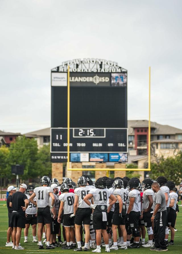 This week's Central Texas high school football schedule for Thursday,  Friday games