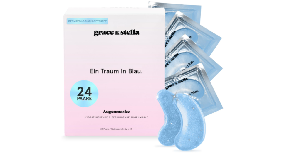 Die Augenpads von Grace & Stella sagen Schwellungen und sogar Augenringen den Kampf an (Bild: Amazon)