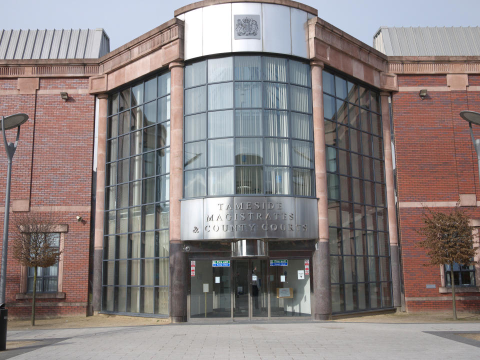 Tameside Magistrates and County court,Ashton-under-lyne,Lancashire, England, UK