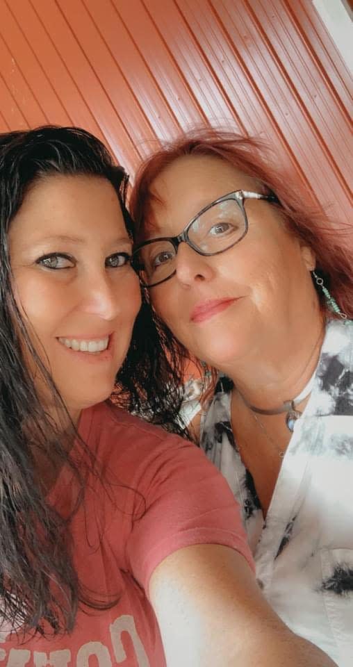 Cheryl Lovett, pictured right with her dughter Brie Lovett, was killed when a powerful tornado swept through Columbia, Tenn., Wednesday, May 8, 2024.