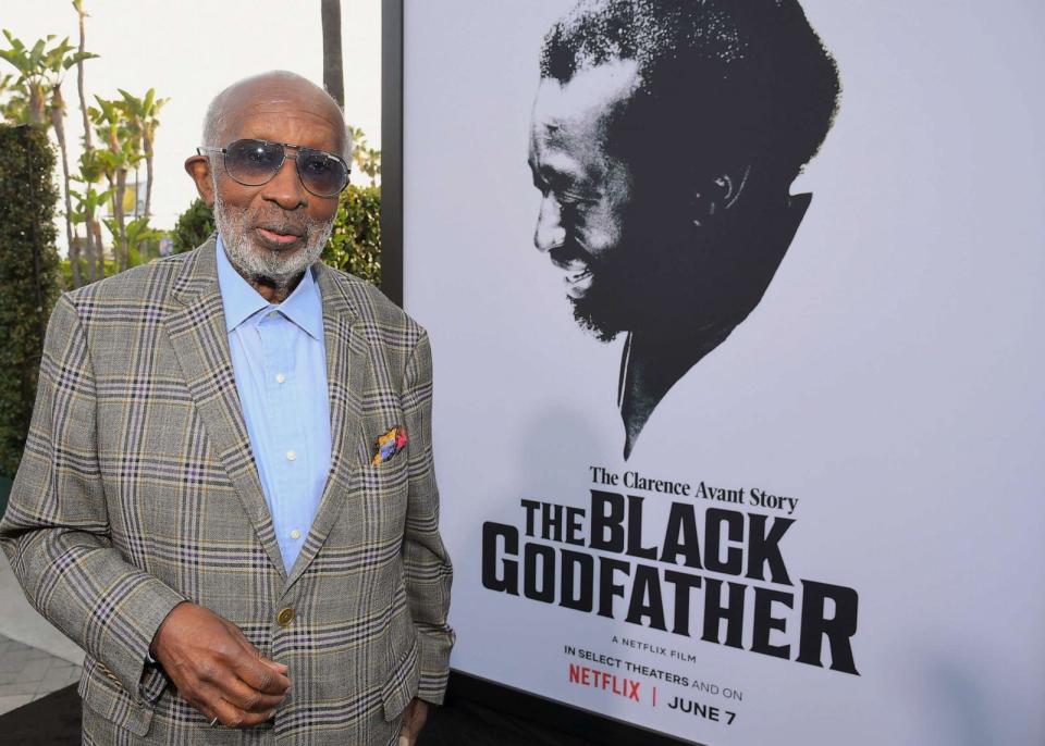 PHOTO: Clarence Avant attends Netflix world premiere of 'The Black Godfather' at the Paramount Theater on June 03, 2019 in Los Angeles. (Charley Gallay/Getty Images)