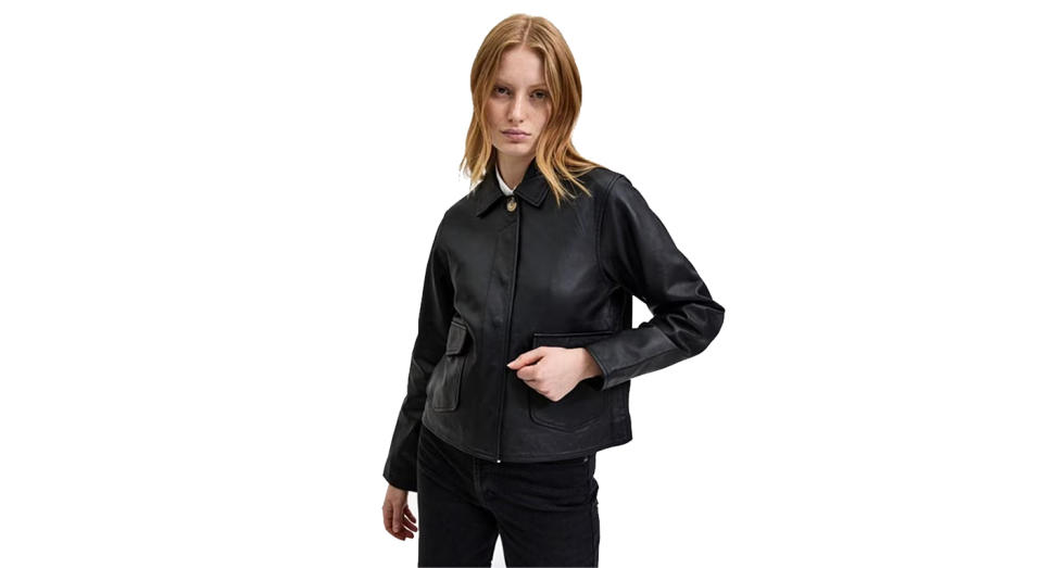 House of Fraser leather jacket