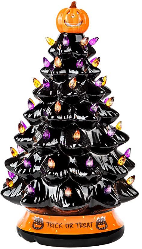 Halloween decor black tree