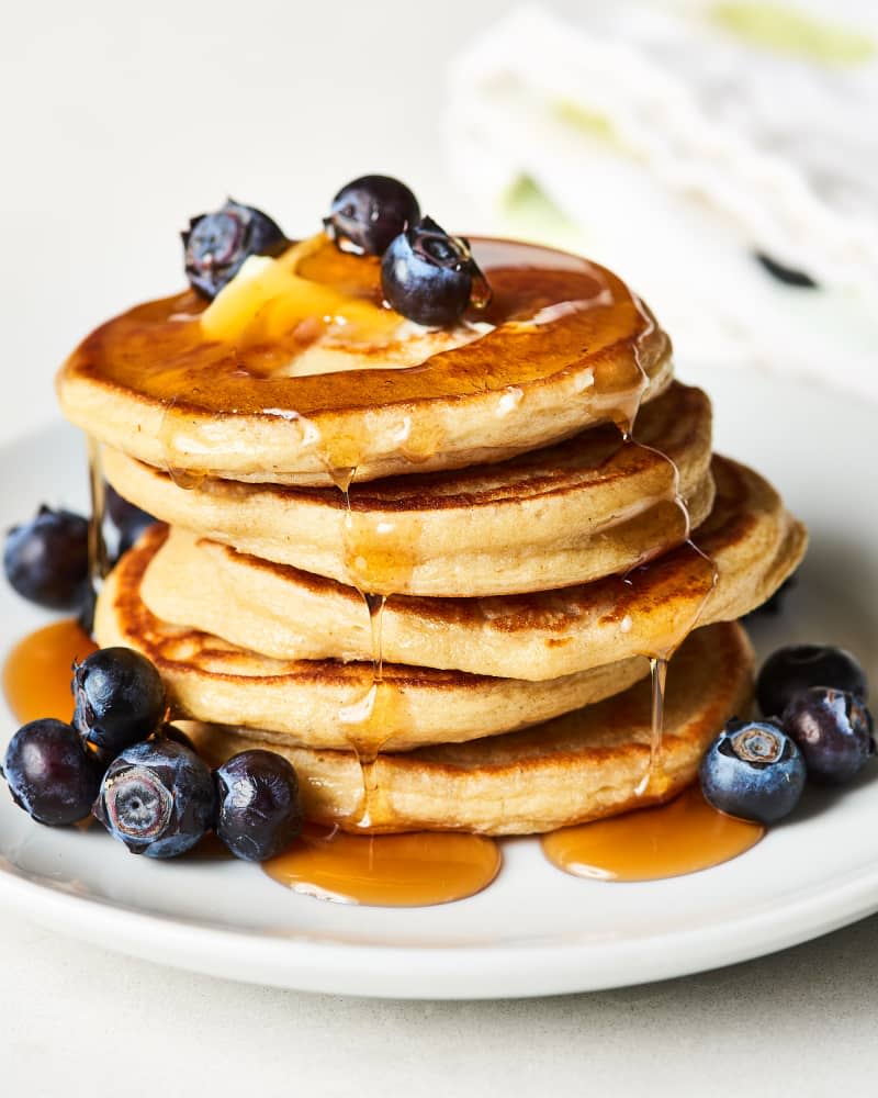 3-Ingredient Cottage Cheese Pancakes