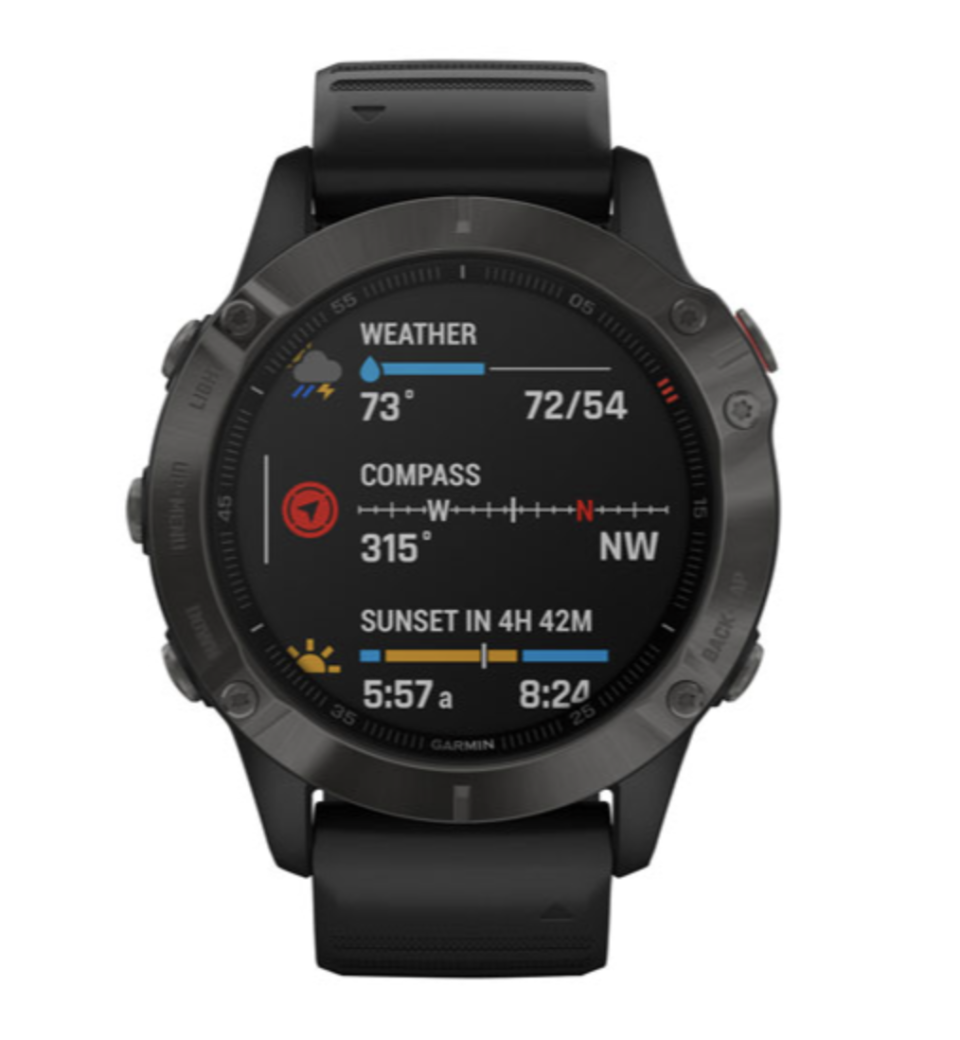 Garmin fenix 6 Pro 47mm Multisport GPS Watch (Photo via Best Buy Canada)