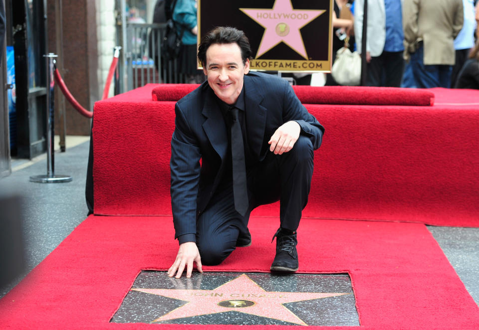 The Raven's John Cusack Receives His Star On The Hollywood Walk Of Fame