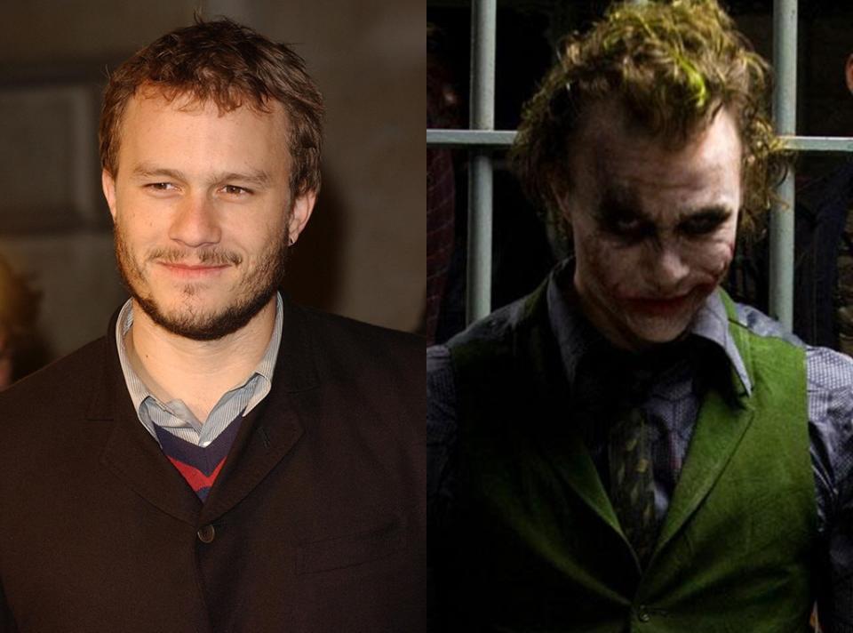 Heath Ledger in <i>The Dark Knight</i>