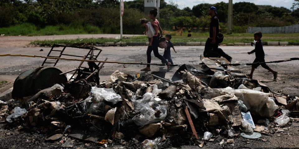 Pacaraima Roraima Brazil Venezuela migrant violence