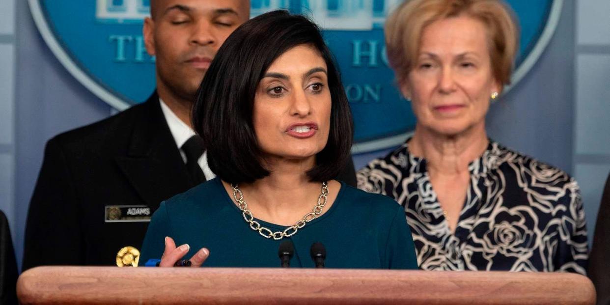 Seema Verma, Centers for Medicare and Medicaid Services Administrator