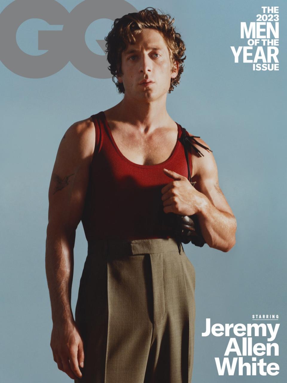 The actor is one of six cover stars for GQ as part of their Men of the Year celebration 2023 in association with BOSS (Luke Gilford)