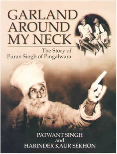 <i><a href="http://www.amazon.com/Garland-Around-My-Neck-Pingalwara/dp/8174763376/ref=sr_1_1?s=books&amp;ie=UTF8&amp;qid=1443553666&amp;sr=1-1&amp;keywords=garland+around+my+neck">Garland Around My Neck</a></i>&nbsp;by Patwant Singh and Harinder Kaur Sekhon tells the story of remarkable humanitarian Puran Singh. The book "emphasizes his work with the disabled, destitute, and lower sections of society in the Amritsar area," and provides an "excellent [resource] on Sikh service and philanthropy," <a href="http://www.amazon.com/Garland-Around-My-Neck-Pingalwara/dp/8174763376/ref=sr_1_1?s=books&amp;ie=UTF8&amp;qid=1443553666&amp;sr=1-1&amp;keywords=garland+around+my+neck">according to Amazon</a>.