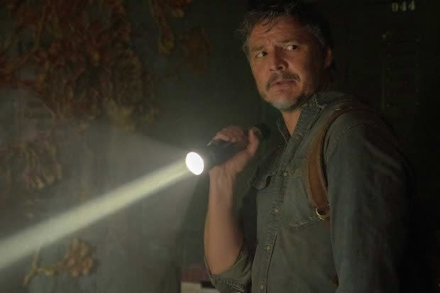 Pedro Pascal as Joel in "The Last of Us"<p>HBO</p>