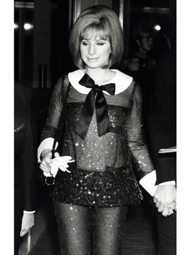 <div class="caption-credit"> Photo by: Ron Galella/WireImage</div><div class="caption-title">Barbra Streisand</div>The Academy Awards, 1969. Sequins, bows, and see-through, oh my! The singer-actress knows how to stand out from the crowd. <p> <br> <b>More from REDBOOK: <br></b> </p> <ul> <li> <b><a rel="nofollow noopener" href="http://www.redbookmag.com/beauty-fashion/tips-advice/october-2012-fashion-and-accessories-for-breast-cancer-awareness?link=rel&dom=yah_life&src=syn&con=blog_redbook&mag=rbk#slide-1" target="_blank" data-ylk="slk:50 Finds Under $50 -- That Give Back!;elm:context_link;itc:0;sec:content-canvas" class="link ">50 Finds Under $50 -- That Give Back!</a></b> </li> <li> <b><a rel="nofollow noopener" href="http://www.redbookmag.com/health-wellness/advice/increase-metabolism?link=rel&dom=yah_life&src=syn&con=blog_redbook&mag=rbk#slide-1" target="_blank" data-ylk="slk:20 Ways to Speed Up Your Metabolism;elm:context_link;itc:0;sec:content-canvas" class="link ">20 Ways to Speed Up Your Metabolism</a></b> </li> </ul>