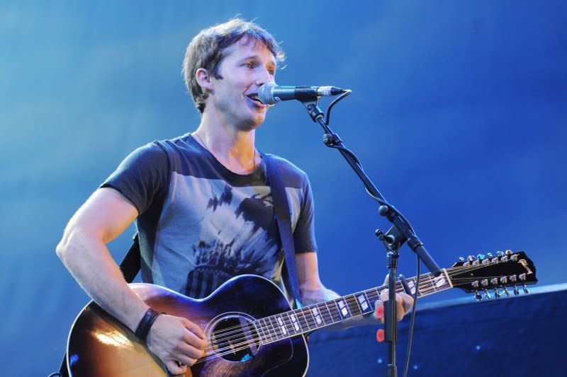 James Blunt announced the album "Who We Used to Be" and released a first single, "Beside You." File Photo by Rune Hellestad/UPI