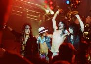 <p>Who partied harder than Mötley Crüe in the '80s? No one. Just ask them. Much of the debauchery of Tommy Lee, Vince Neil, Nikki Sixx, and Mick Mars—the trashed hotel rooms, the even more trashed celebrity friends (Ozzy Osborne, most memorably), the truckloads of drugs—was recounted in one of the most notorious rock n' roll tell-alls ever: <em><a href="https://www.amazon.com/Dirt-Confessions-Worlds-Most-Notorious/dp/0060989157" rel="nofollow noopener" target="_blank" data-ylk="slk:The Dirt;elm:context_link;itc:0;sec:content-canvas" class="link ">The Dirt</a></em>. Written by all of the band members and journalist Neil Strauss and released in 2001, it's an ode to being obliterated that exists almost without precedent. With the release of Netflix's <a href="https://www.esquire.com/entertainment/movies/a26910855/the-dirt-motley-crue-netflix-review/" rel="nofollow noopener" target="_blank" data-ylk="slk:adaptation of the same name;elm:context_link;itc:0;sec:content-canvas" class="link ">adaptation of the same name</a>, we take a look back at the group. </p>