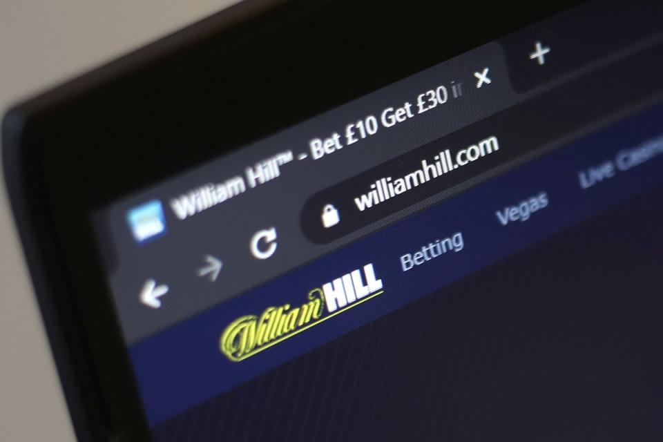 A general view of the William Hill homepage (PA) (PA Archive)