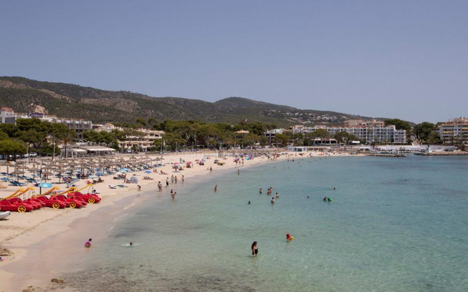 Some Scottish residents had been hoping for some Spanish sun this summer - but those who insist on going will be expected to quarantine upon return - JAIME REINA/AFP