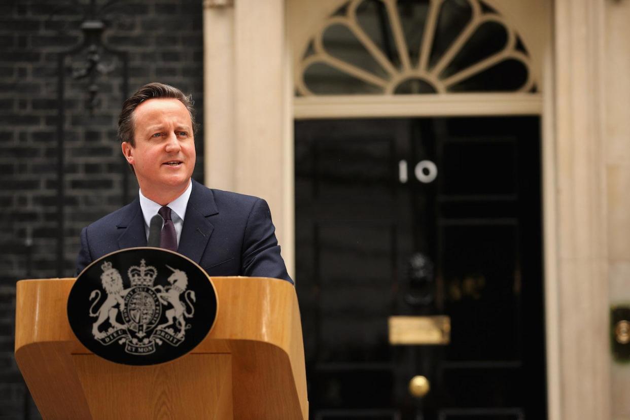 <p>David Cameron  in 2015 </p> (Getty)