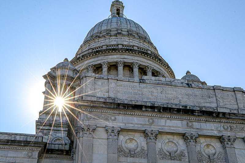 The Rhode Island State House.