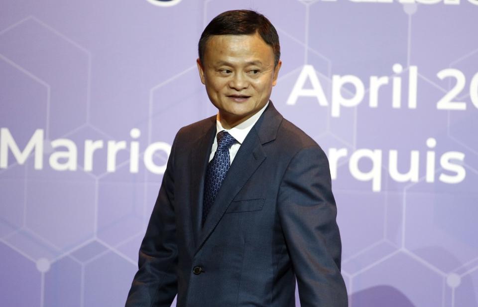 <p>6) Jack Ma (Alibaba). Il capo di Alibaba è l’unico concorrente degno di nota di Amazon (insieme a eBay), nel settore dell’e-commerce. (AP) </p>