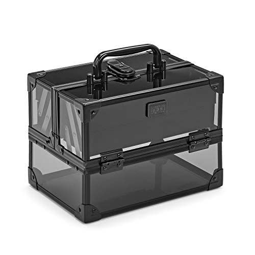 4) Allegro by Scunci Black Tinted Vanity Case