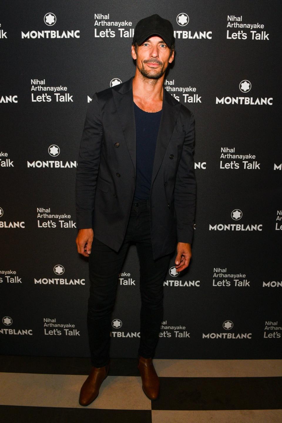 David Gandy: attends the launch of 'Let's Talk: How To Have Better Conversations