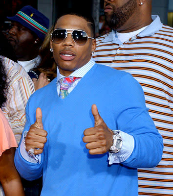 Nelly at the Hollywood premiere of Paramount Pictures' The Longest Yard