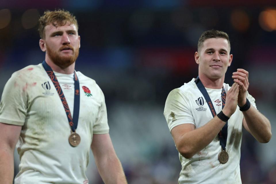 England secured third place with a win over Argentina  (AFP via Getty Images)