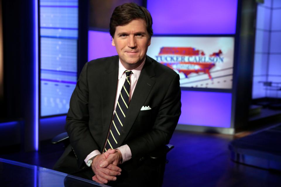 Fox News host Tucker Carlson.