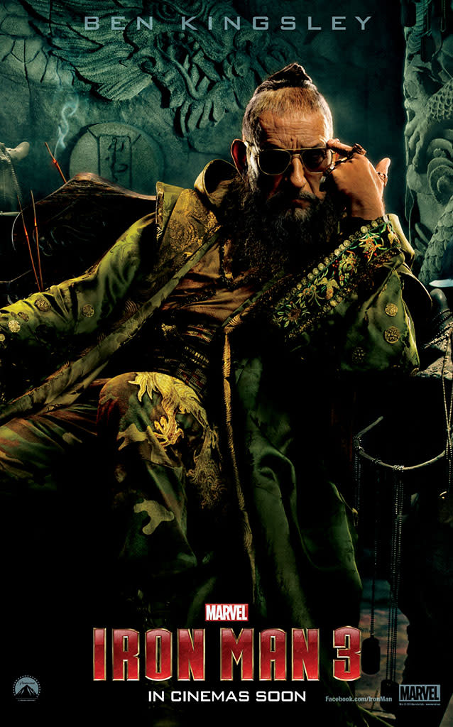 Ben Kingsley as The Mandarin in Marvel Studios' "Iron Man 3" - 2013