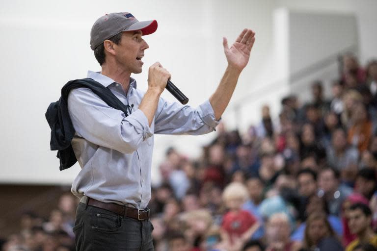 Midterms 2018: Texas candidate Beto O'Rourke talks down heckler who screams 'you approve of abortions' during speech