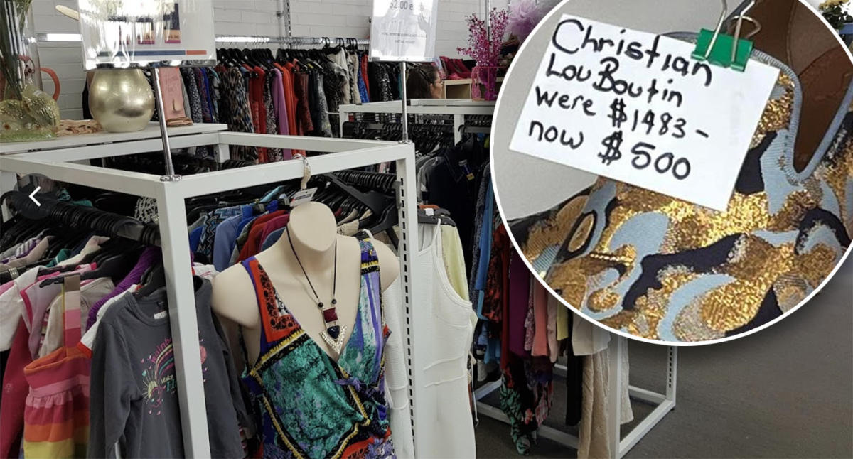 Gold Coast op shop under fire for $500 designer shoe price tag