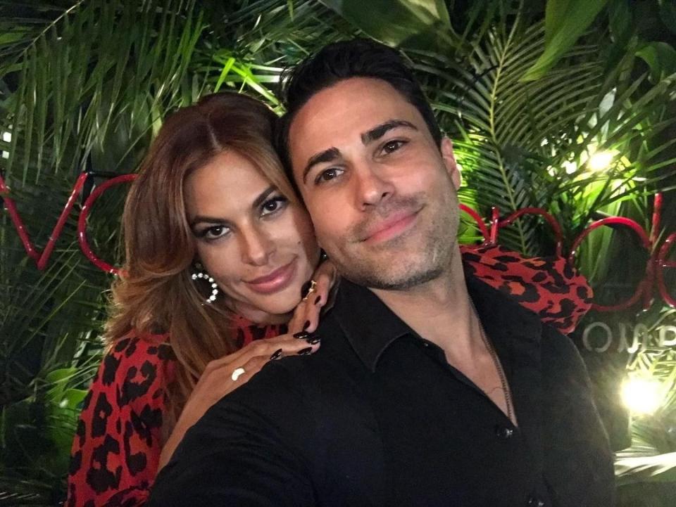 Carlo Mendez, Eva Mendes, Instagram